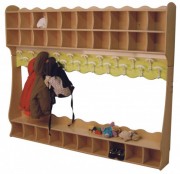 Vestiaire complet pour espace d'accueil