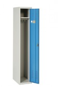 Vestiaire métallique industrie propre - 1 à 4 cases - H x P : 1940 x 490 mm