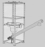 Vidange sacs à vis tubulaire