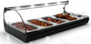 Vitrine à tapas bain marie
