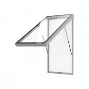 Vitrine affichage extérieur murale en alu - 12 A4 à 28 A4