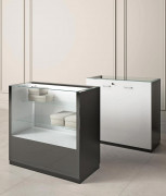 Vitrine comptoir aluminium 1000x600x920 mm