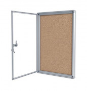 Vitrine d'affichage intérieur fond liège