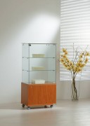 Vitrine d'exposition classique à 3 étagères