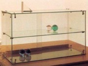 Vitrine en verre 1 tablette