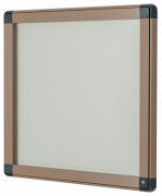Vitrine affichage extérieur à porte battante - 71 x 53.5 cm - Format A4