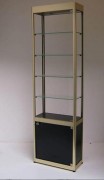 Vitrine meuble d'exposition en aluminium