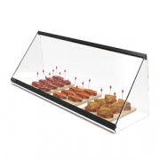 Vitrine neutre multi usages à poser - L.550 mm à 1190 mm x P.340 mm x H.240 mm