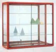 Vitrine pour commerce aluminium