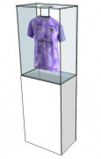 Vitrine pour maillot sur pied
