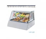 Vitrine réfrigérée bombée